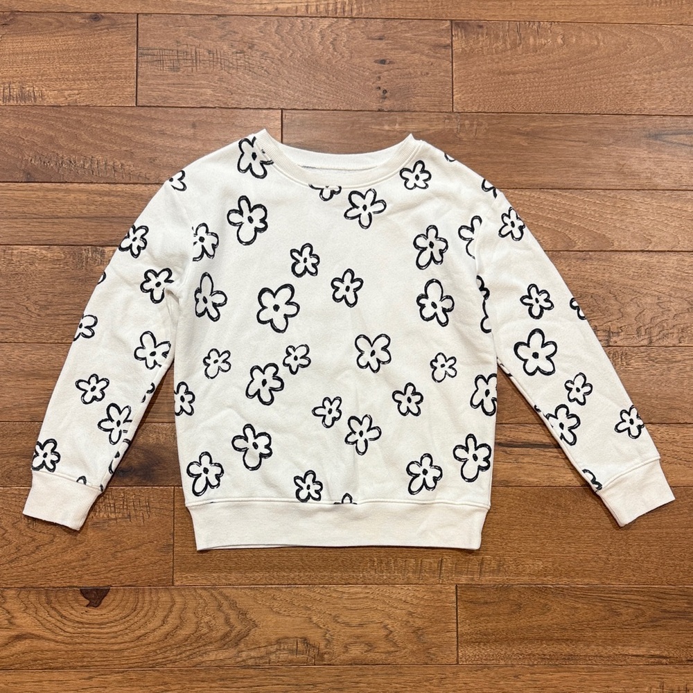 Jumping Beans Girls Softest Fleece - Long-Sleeve - Flowers - Size 8
